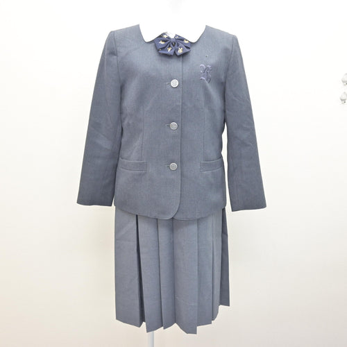 中古】東京都 立川第七中学校 女子制服 4点 (ブレザー・スカート