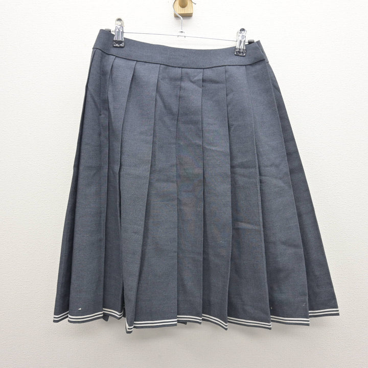 中古】岡山県 創志学園高等学校 女子制服 3点 (ブレザー・スカート