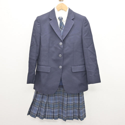 明石北高校制服 中古】兵庫県 明石北高等学校 女子制服 4点 (ブレザー・ニット