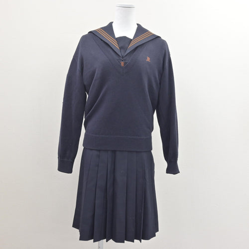 筑紫 台 高校 制服 中古 福岡県 筑紫台高等学校 旧制服 女子制服 3点 ブレザー・シャツ・スカート sf123349 中古制服通販