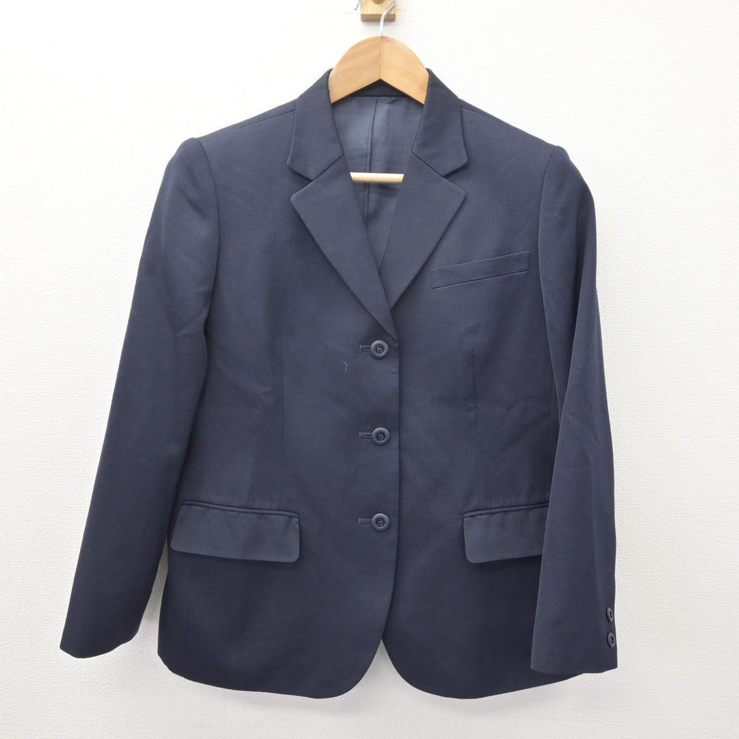 中古】宮崎県 鵬翔高等学校 看護専攻科 女子制服 3点 (ブレザー