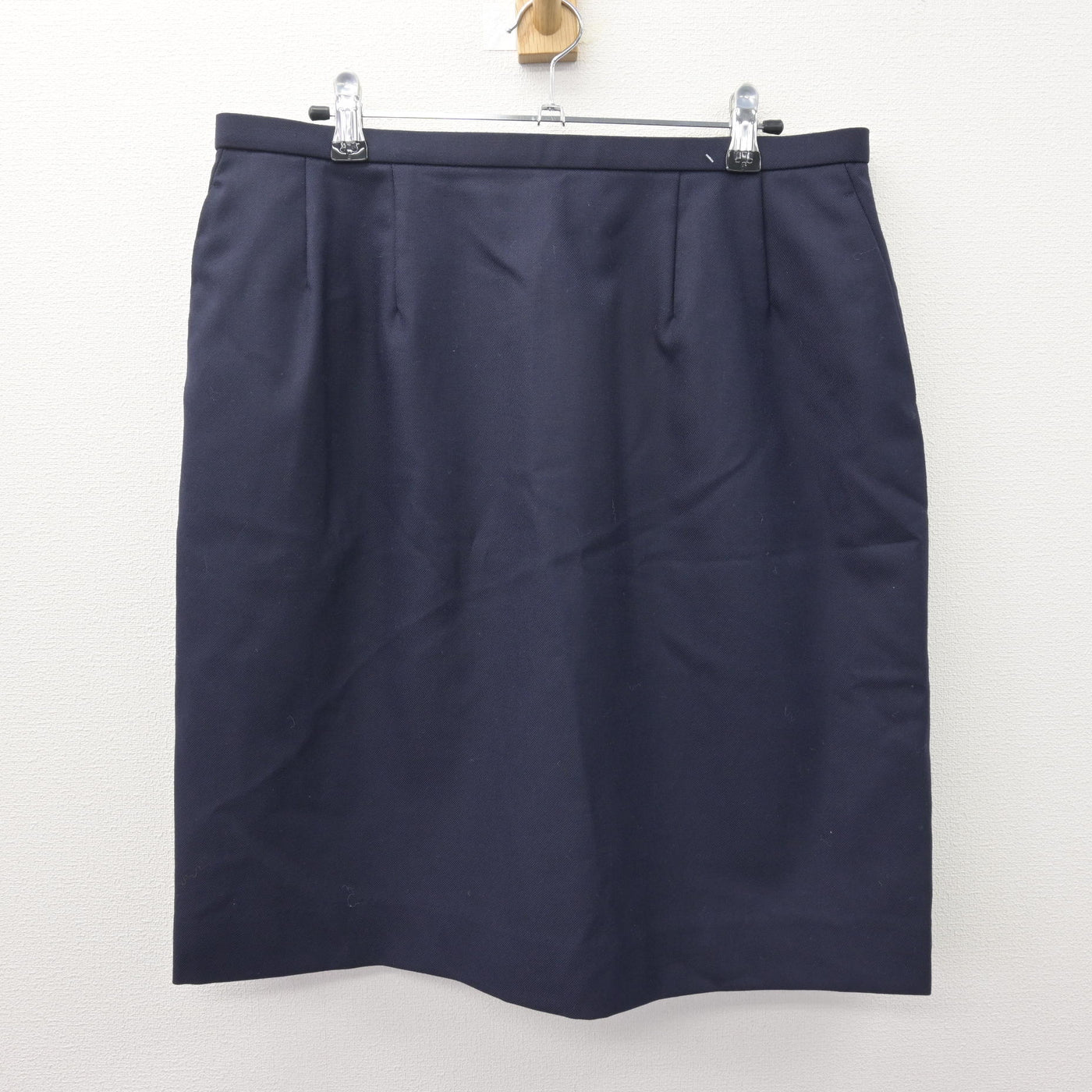 中古】 日本航空大学校 女子制服 4点 (ブレザー・シャツ・スカート