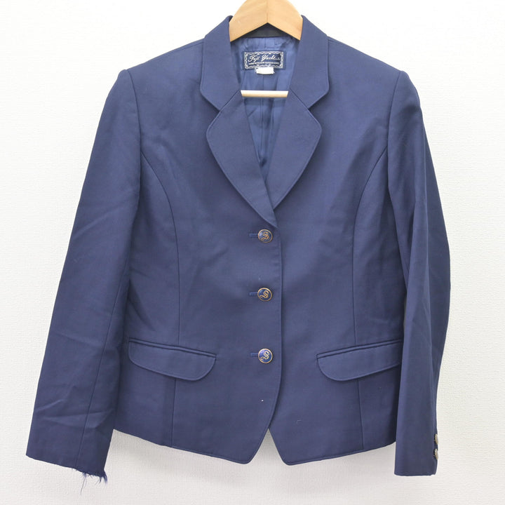 中古】神奈川県 相模女子大学高等部 女子制服 2点 (ブレザー・スカート