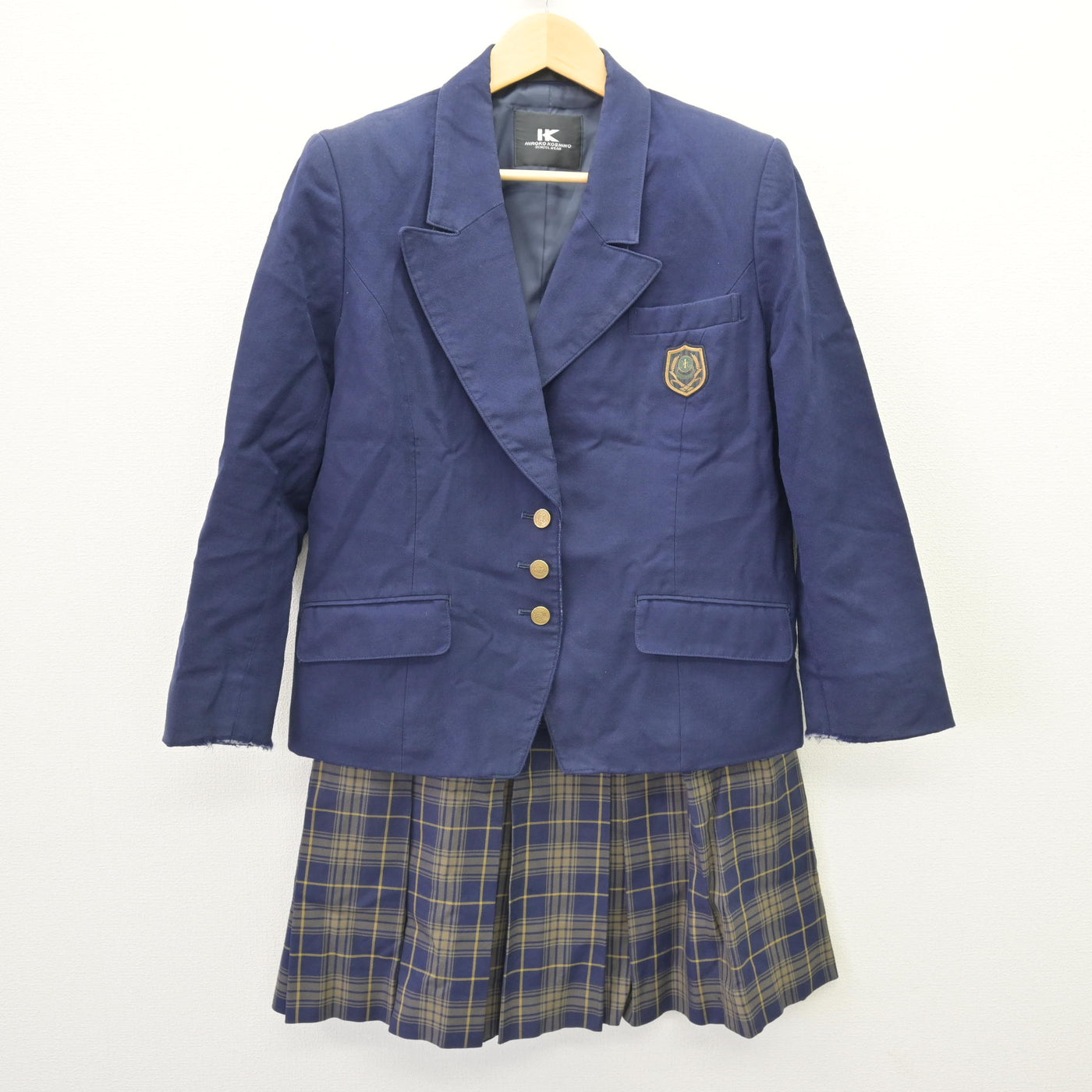 中古】島根県 出雲北陵中学校・高等学校 女子制服 2点 (ブレザー 