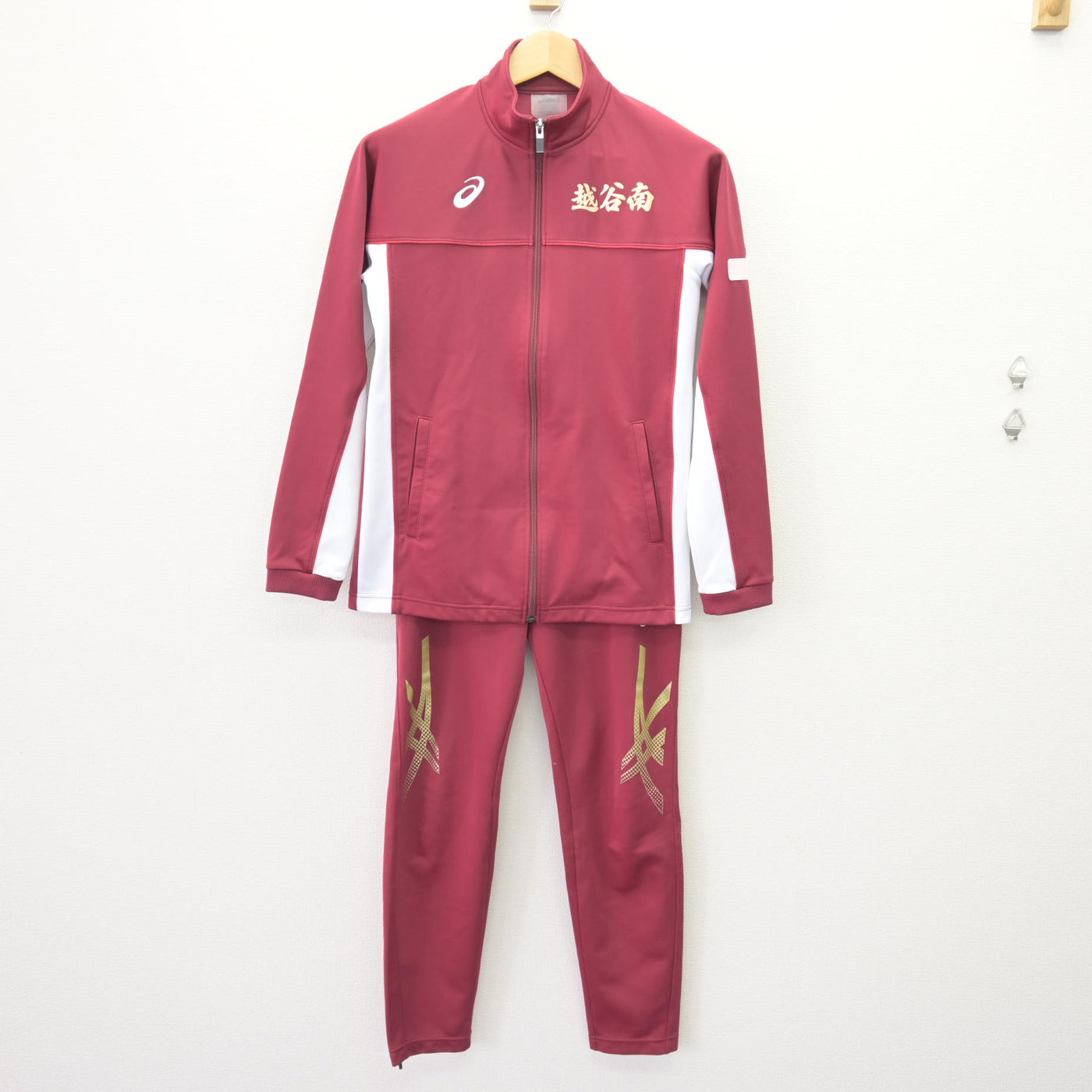 中古】埼玉県 越谷南高等学校/陸上部 女子制服 2点 (ジャージ 上