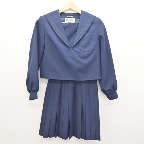 中古】千葉県 千葉商科大学付属高等学校 男子制服 3点 (学ラン・ニット