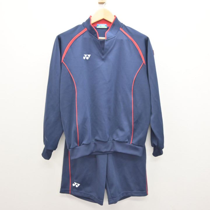 中古】愛知県 名和中学校 女子制服 3点 (ジャージ 上・体操服 上・体操