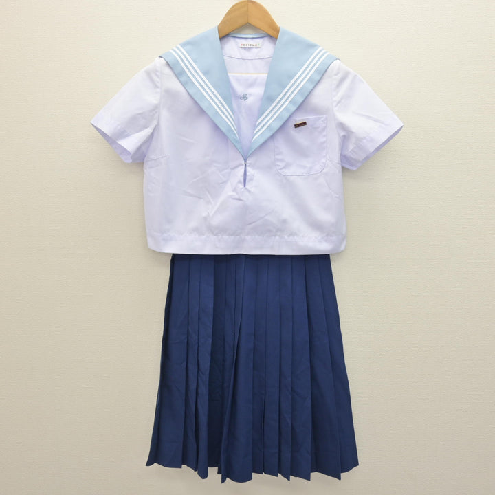 SSK - セーラー服　コスプレ　アニメ　愛知淑徳 中古】愛知県 愛知淑徳中学校・高等学校 女子制服 3点 (セーラー服