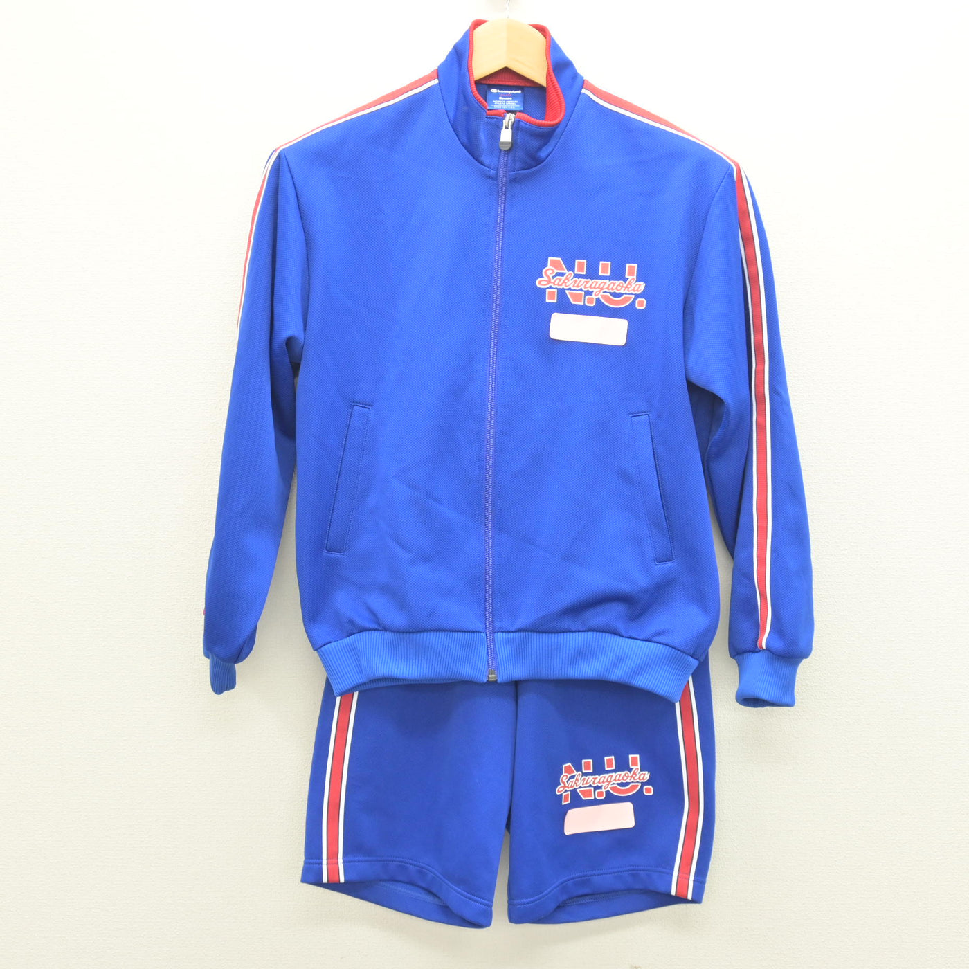中古】東京都 日本大学櫻丘高等学校 女子制服 2点 (ジャージ 上・体操