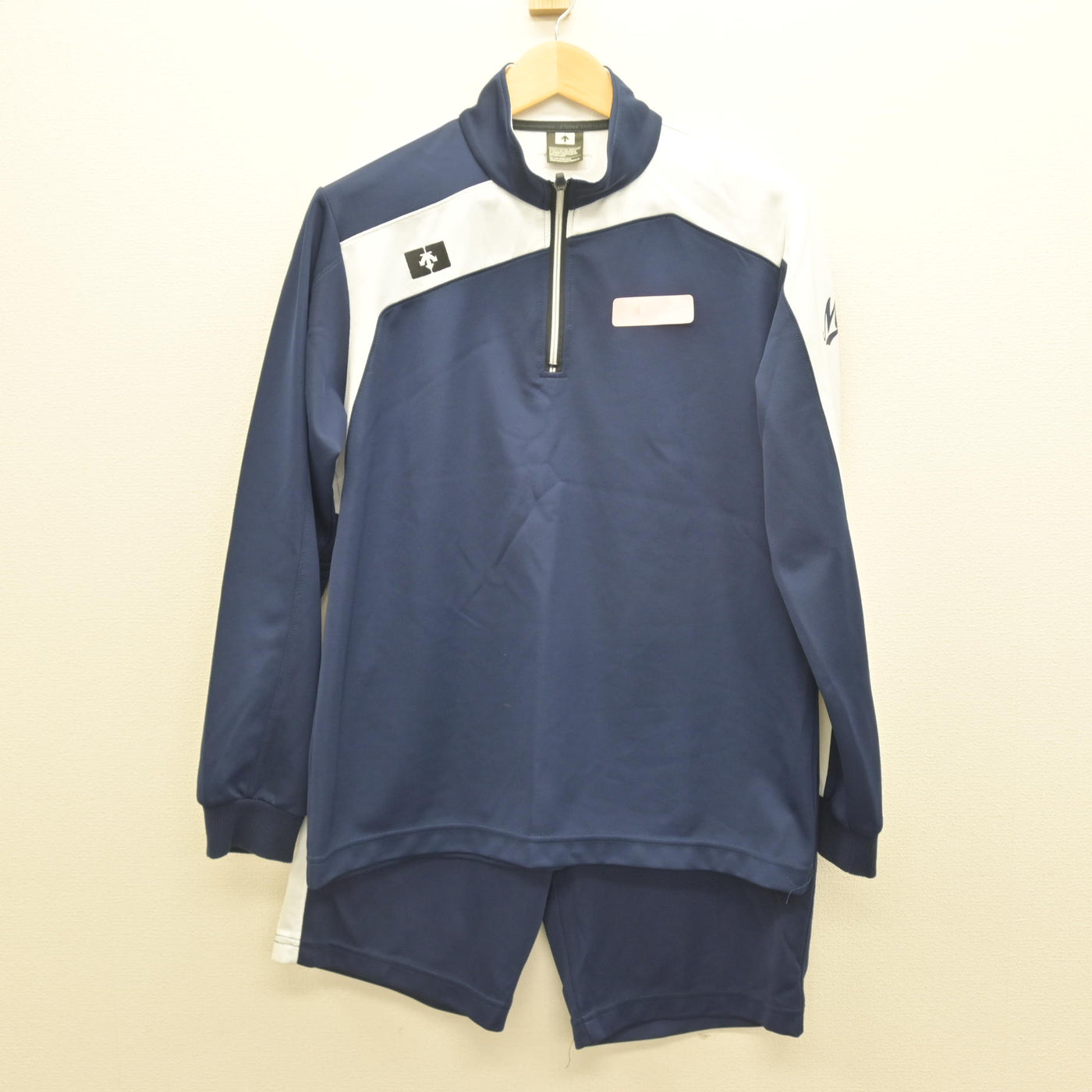 中古】三重県 三重高等学校 女子制服 3点 (ジャージ 上・体操服 上