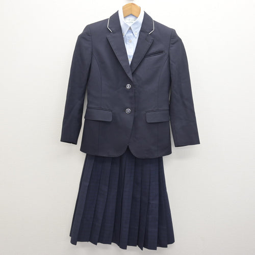 中古】 飛鳥未来高等学校 女子制服 3点 (ブレザー・スカート) sf132947