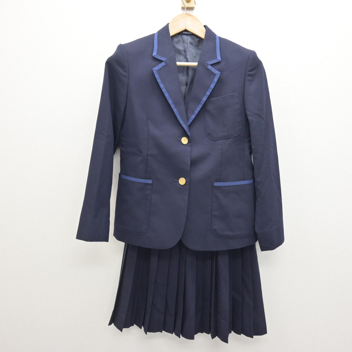 中古】千葉県 八千代松陰中学校 女子制服 3点 (ブレザー・スカート 