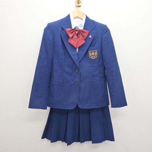 中古】東京都 豊島学院高等学校 女子制服 2点 (ブレザー・スカート