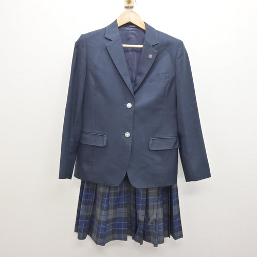中古】神奈川県 横浜女学院中学・高等学校 女子制服 4点 (ブレザー