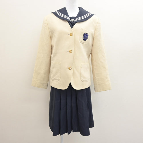 中古】 大谷中学校 女子制服 2点 (ジャージ 上・ジャージ 下) sf108628