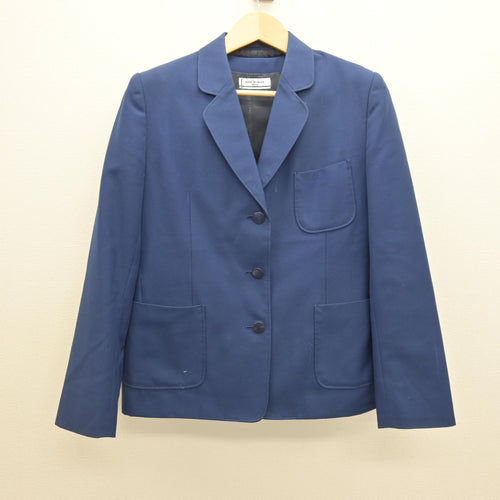 中古】高知県 高知国際高等学校 女子制服 4点 (ブレザー・シャツ
