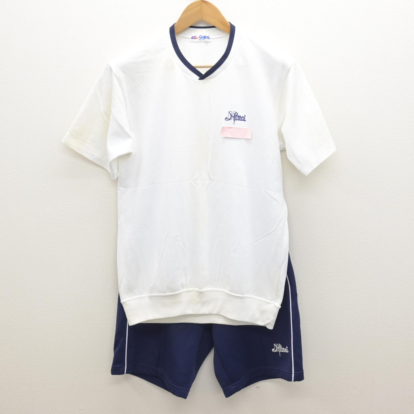 中古】静岡県 浜松日体高等学校 女子制服 2点 (体操服 上・体操服 下 