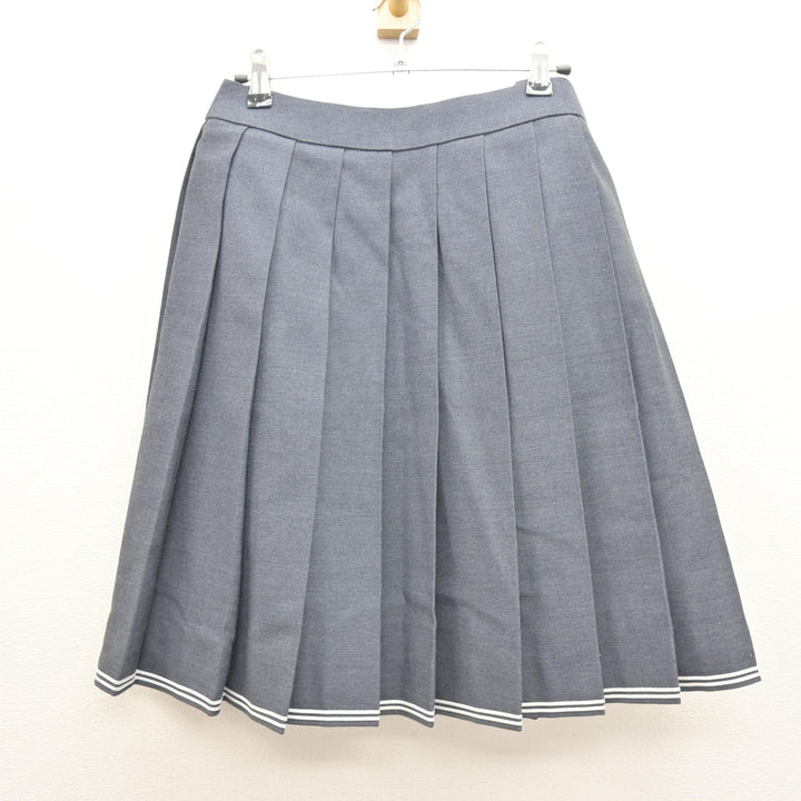 中古】岡山県 創志学園高等学校 女子制服 3点 (ブレザー・スカート