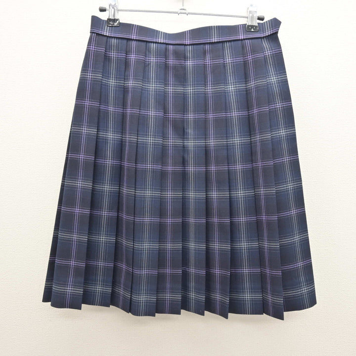 中古】 飛鳥未来高等学校 女子制服 5点 (ブレザー・ニット・シャツ