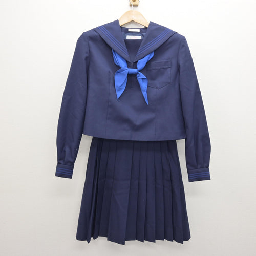 中古】長崎県 諫早商業高等学校/旧制服 女子制服 3点 (シャツ・シャツ 