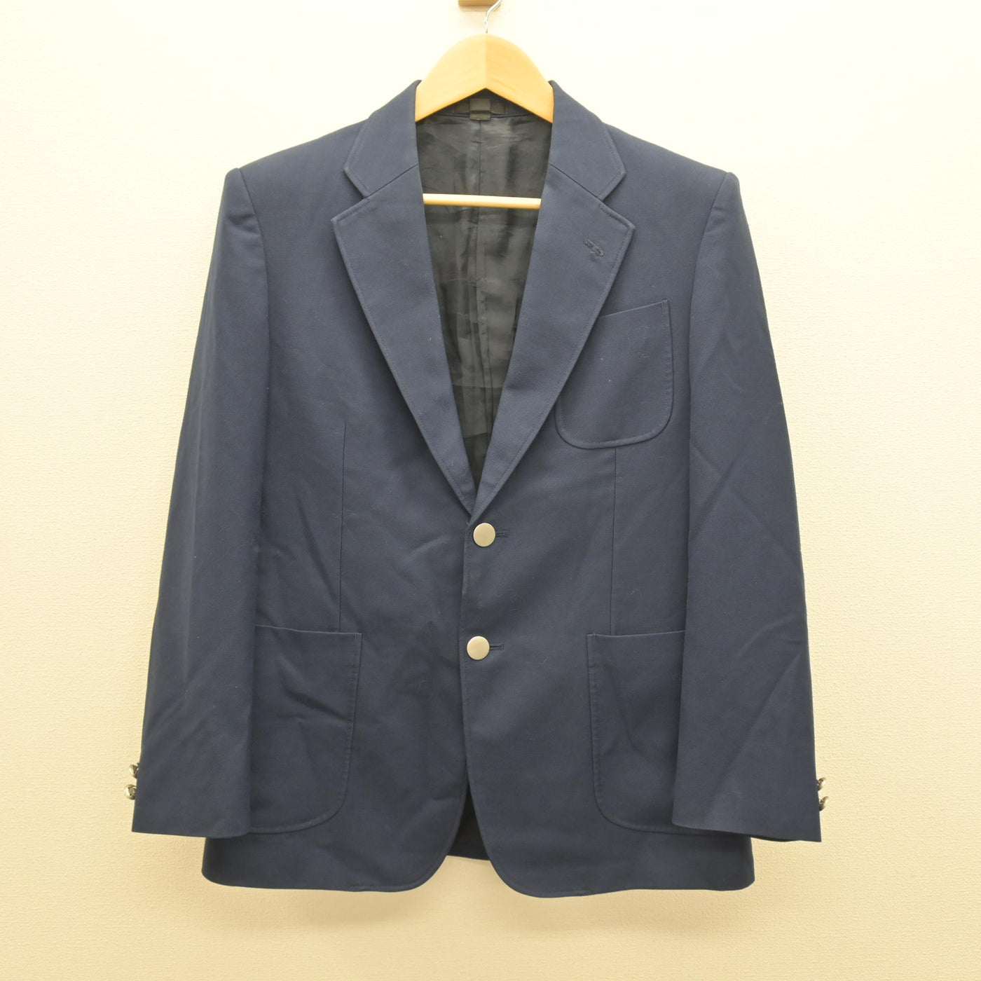 中古】神奈川県 市ヶ尾中学校 男子制服 3点 (ブレザー・ズボン 