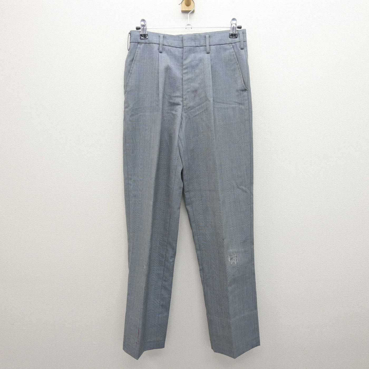 中古】神奈川県 市ヶ尾中学校 男子制服 3点 (ブレザー・ズボン 