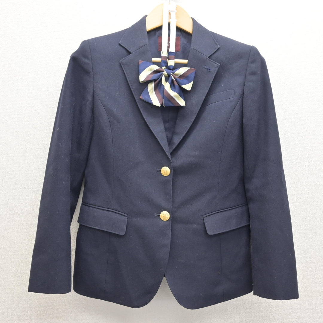 中古】北海道 札幌琴似工業高等学校 女子制服 4点 (ブレザー) sf128684 