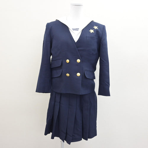 中古】神奈川県 橘学苑高等学校 女子制服 4点 (ブレザー・シャツ