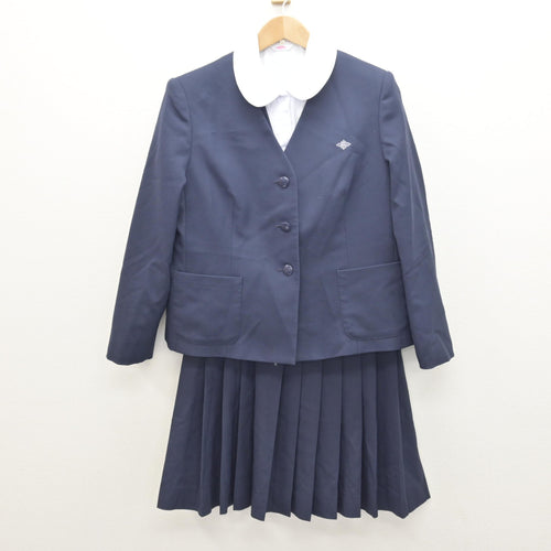 中古】神奈川県 橘学苑高等学校 女子制服 4点 (ブレザー・シャツ