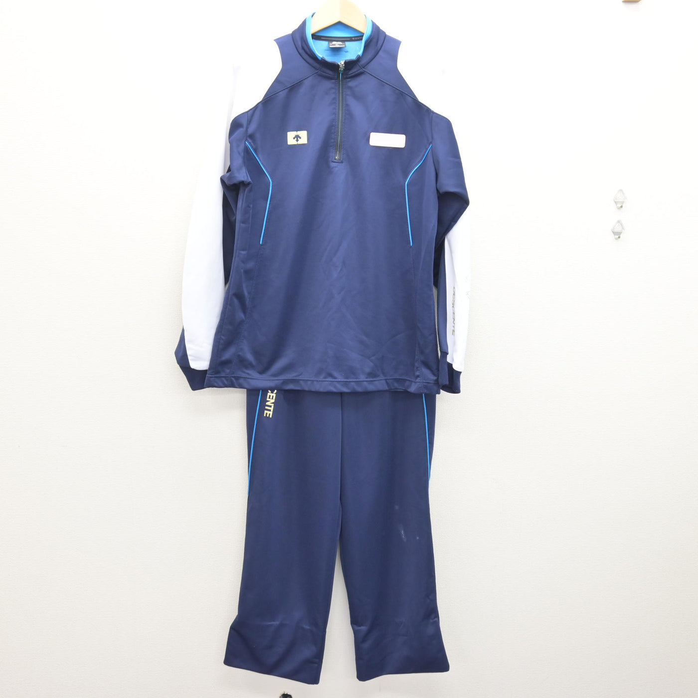 中古】滋賀県 滋賀短期大学附属高等学校 男子制服 2点 (ジャージ 上 