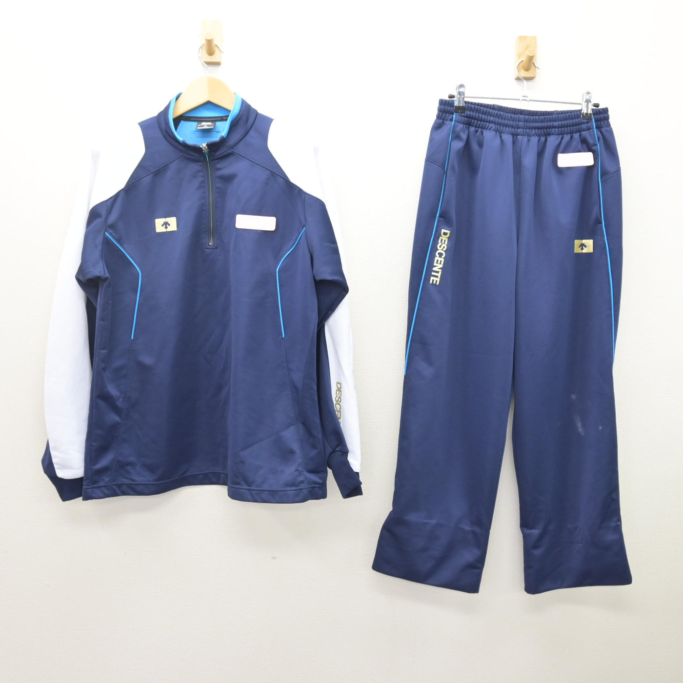 中古】滋賀県 滋賀短期大学附属高等学校 男子制服 2点 (ジャージ 上 