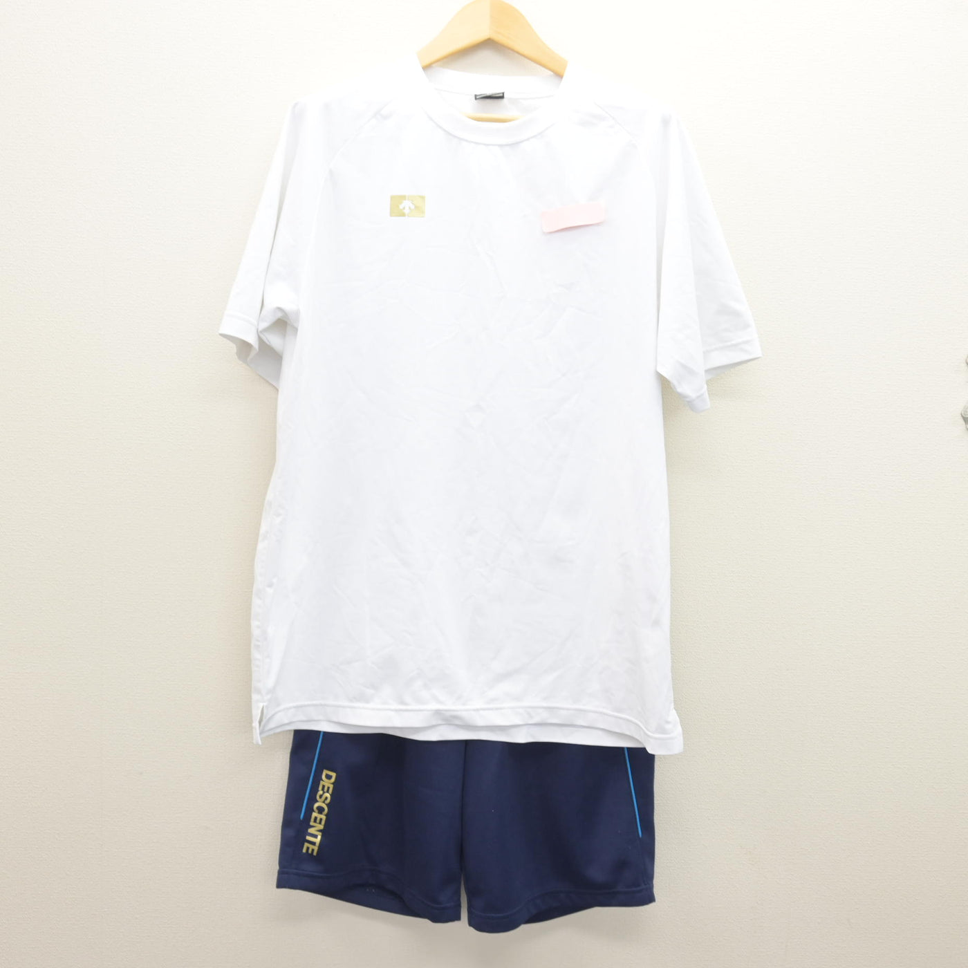 中古】滋賀県 滋賀短期大学附属高等学校 男子制服 2点 (体操服 上 