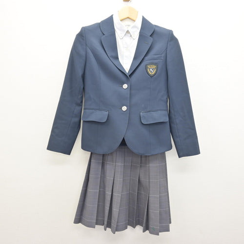 中古】神奈川県 西高津中学校 女子制服 3点 (ブレザー・ベスト