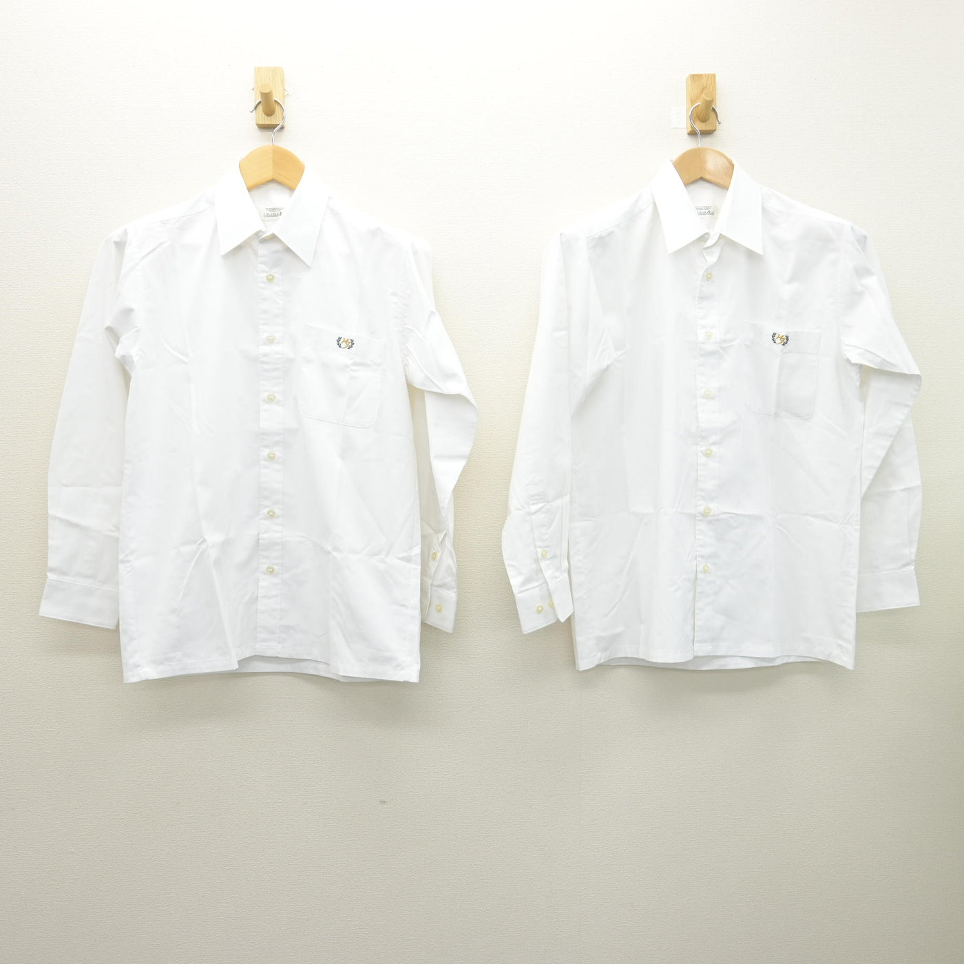中古】東京都 広尾学園中学校・高等学校 男子制服 2点 (シャツ 