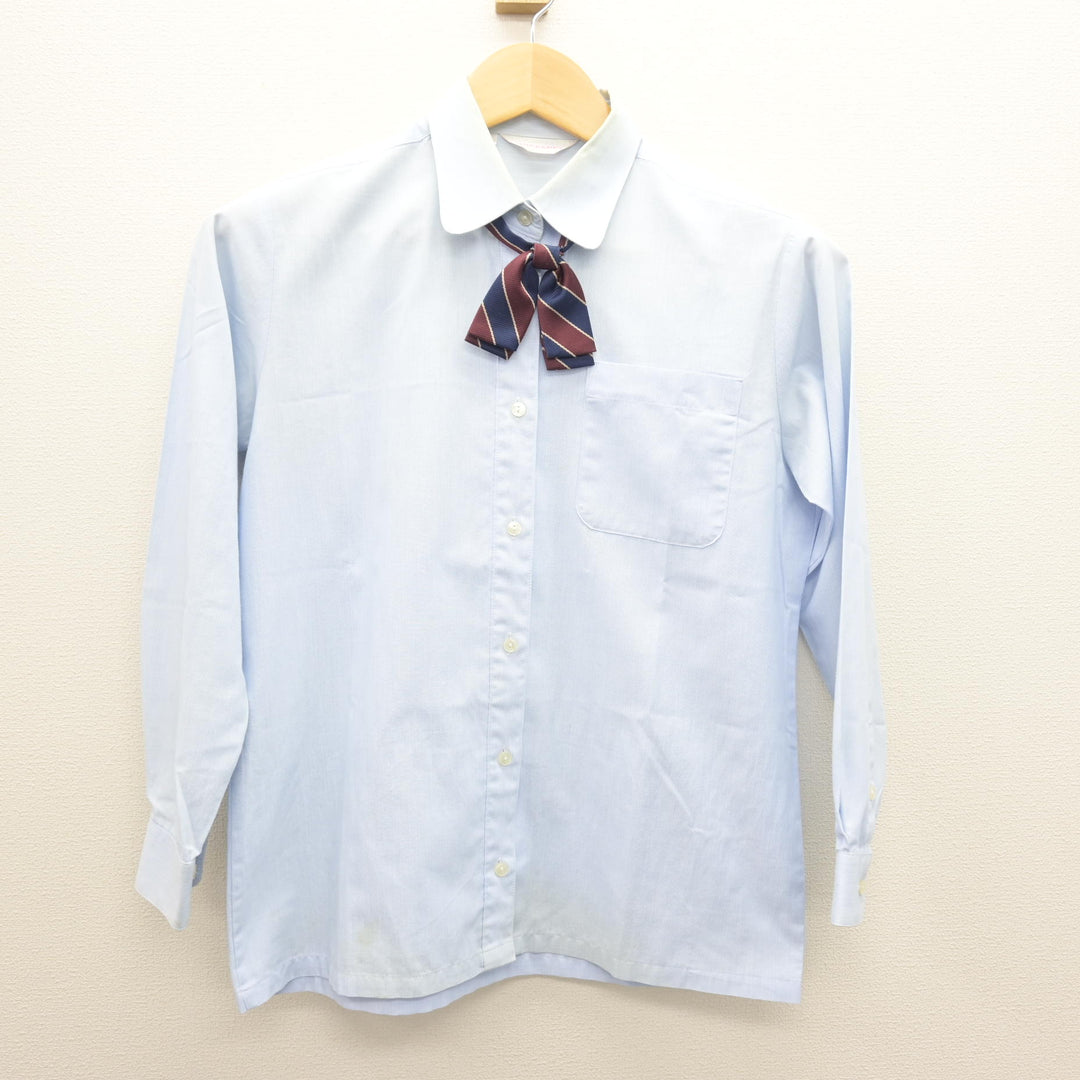 中古】福島県 磐城高等学校 女子制服 4点 (ブレザー・シャツ・スカート