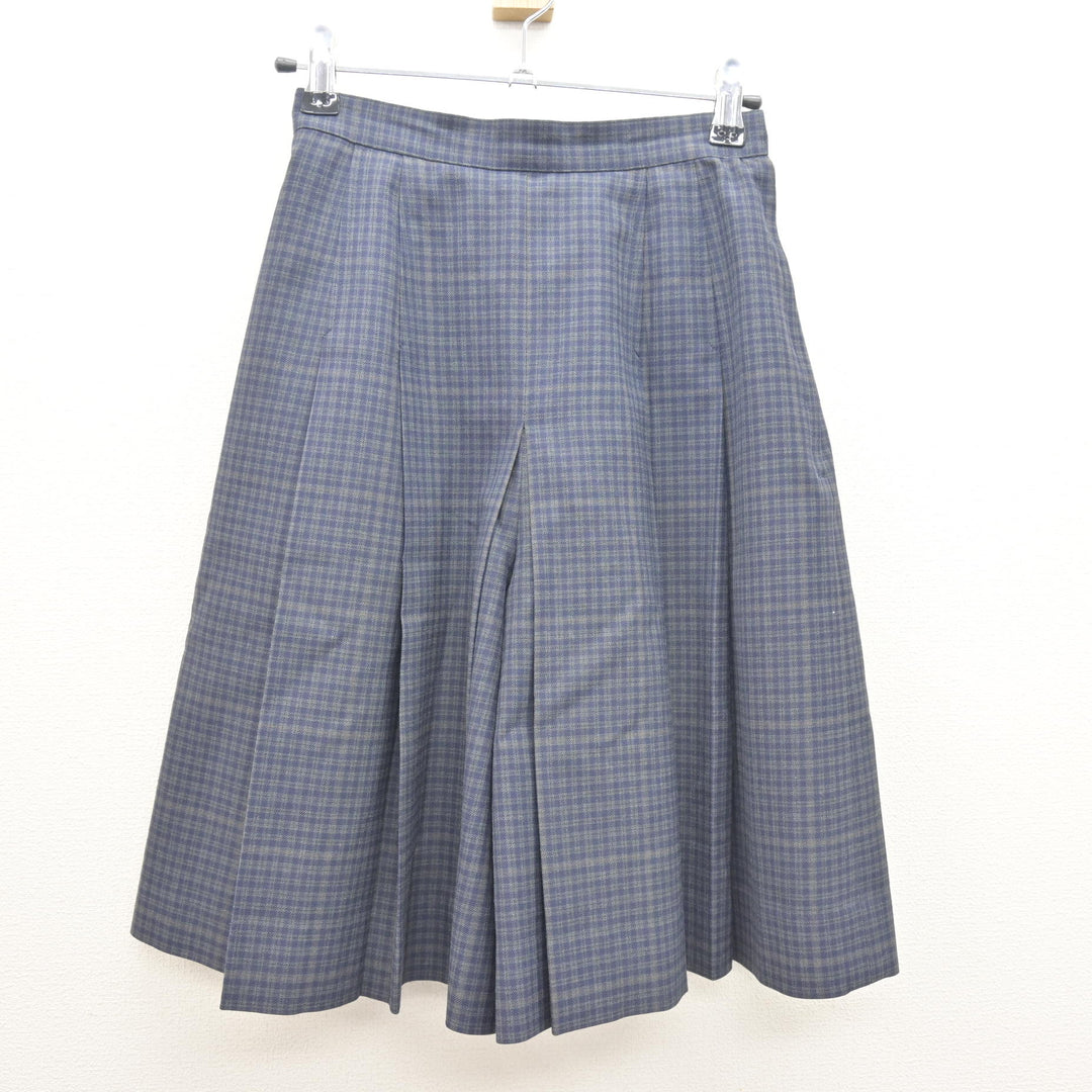 中古】福島県 磐城高等学校 女子制服 4点 (ブレザー・シャツ・スカート