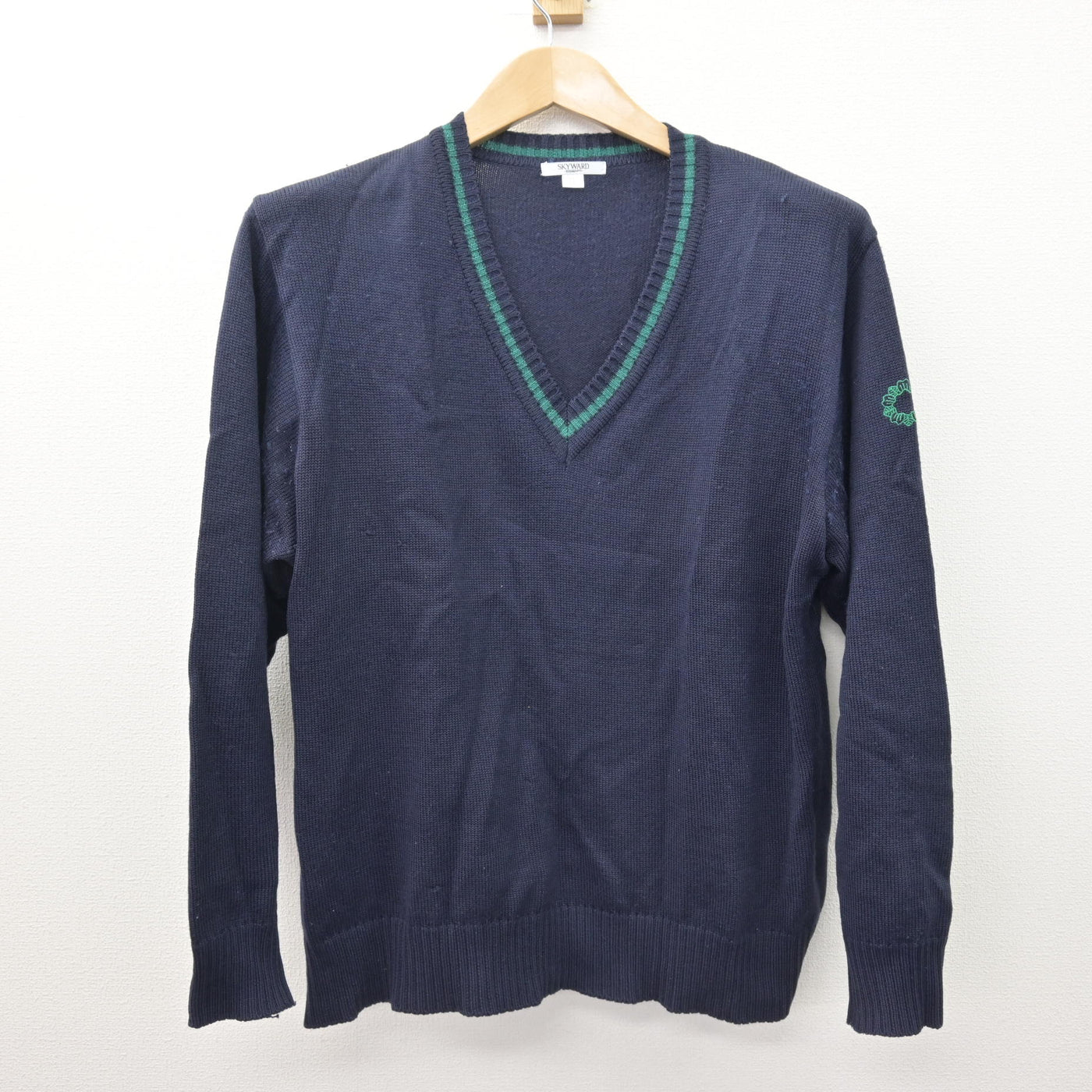 中古】東京都 上野学園高等学校 女子制服 2点 (ニット) sf129955