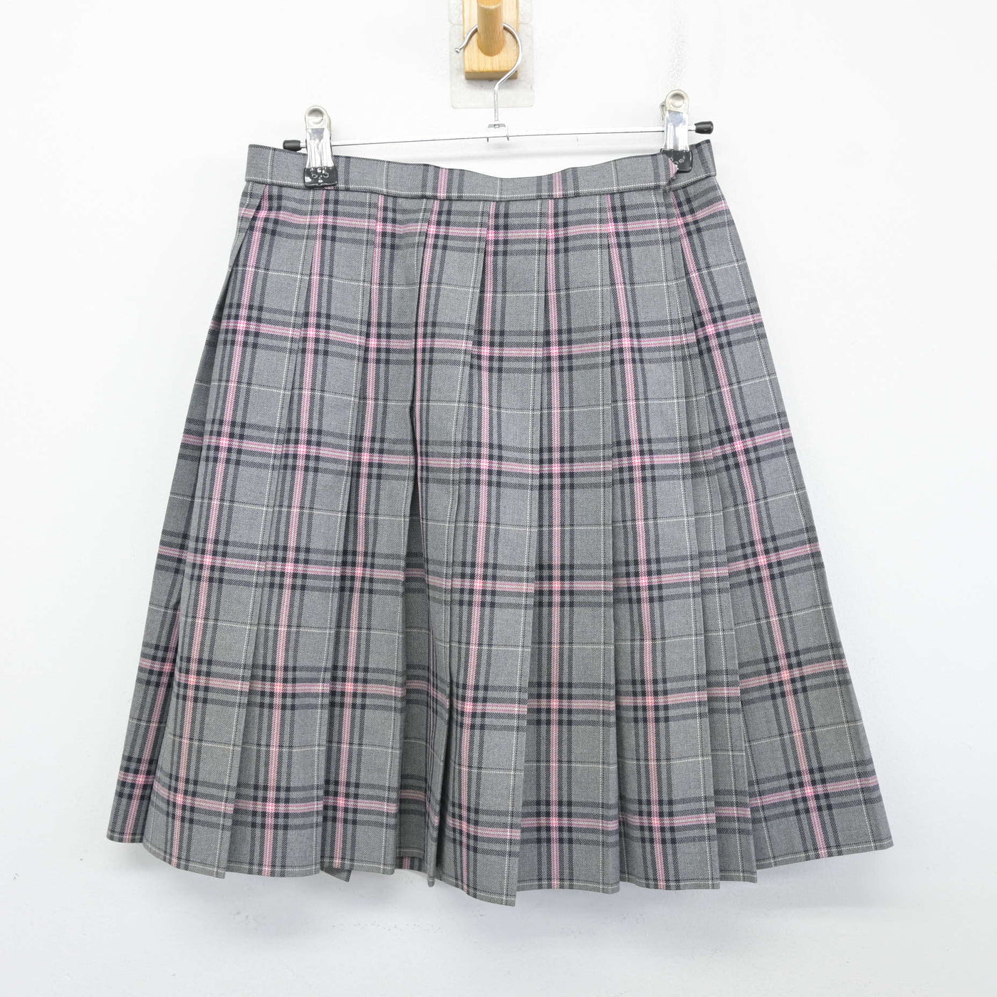 中古】 クラーク記念国際高等学校 女子制服 4点 (ブレザー・ニット