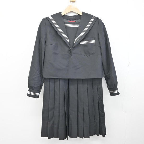 中古】熊本県 荒尾第三中学校/旧制服 女子制服 2点 (セーラー服