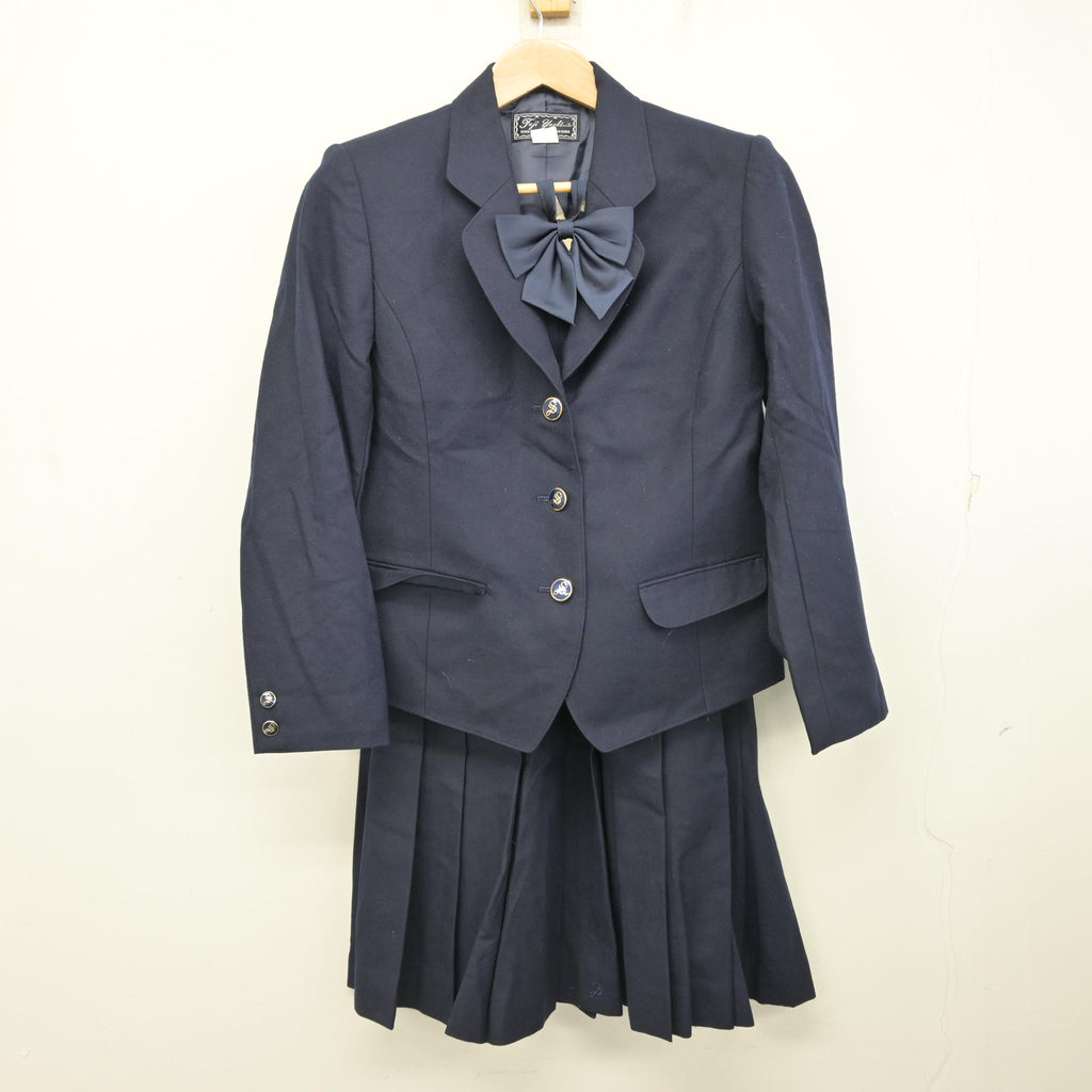 相模女子大学高等部 制服 正装用 ブレザー スカート リボン 校章 相模