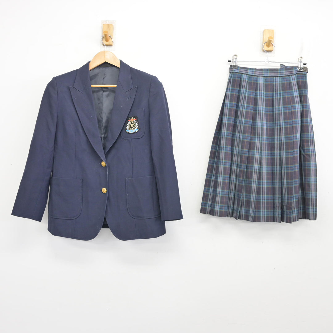 中古】島根県 出雲農林高等学校 女子制服 2点 (ブレザー・スカート