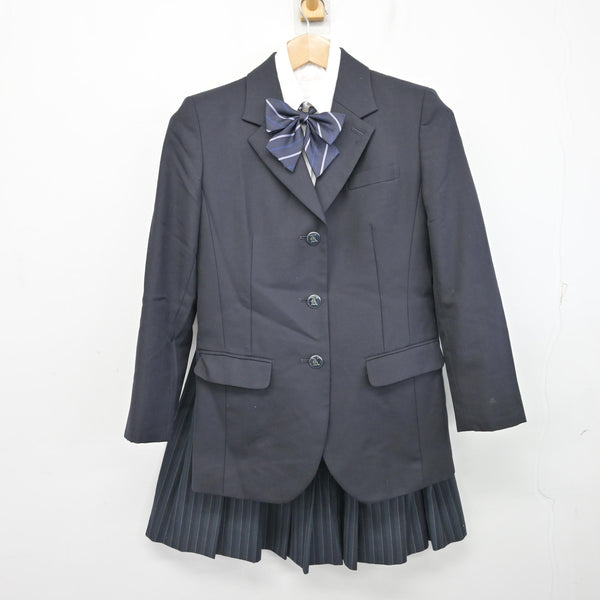 中古】大阪府 薫英女学院高等学校 女子制服 4点 (ブレザー・シャツ