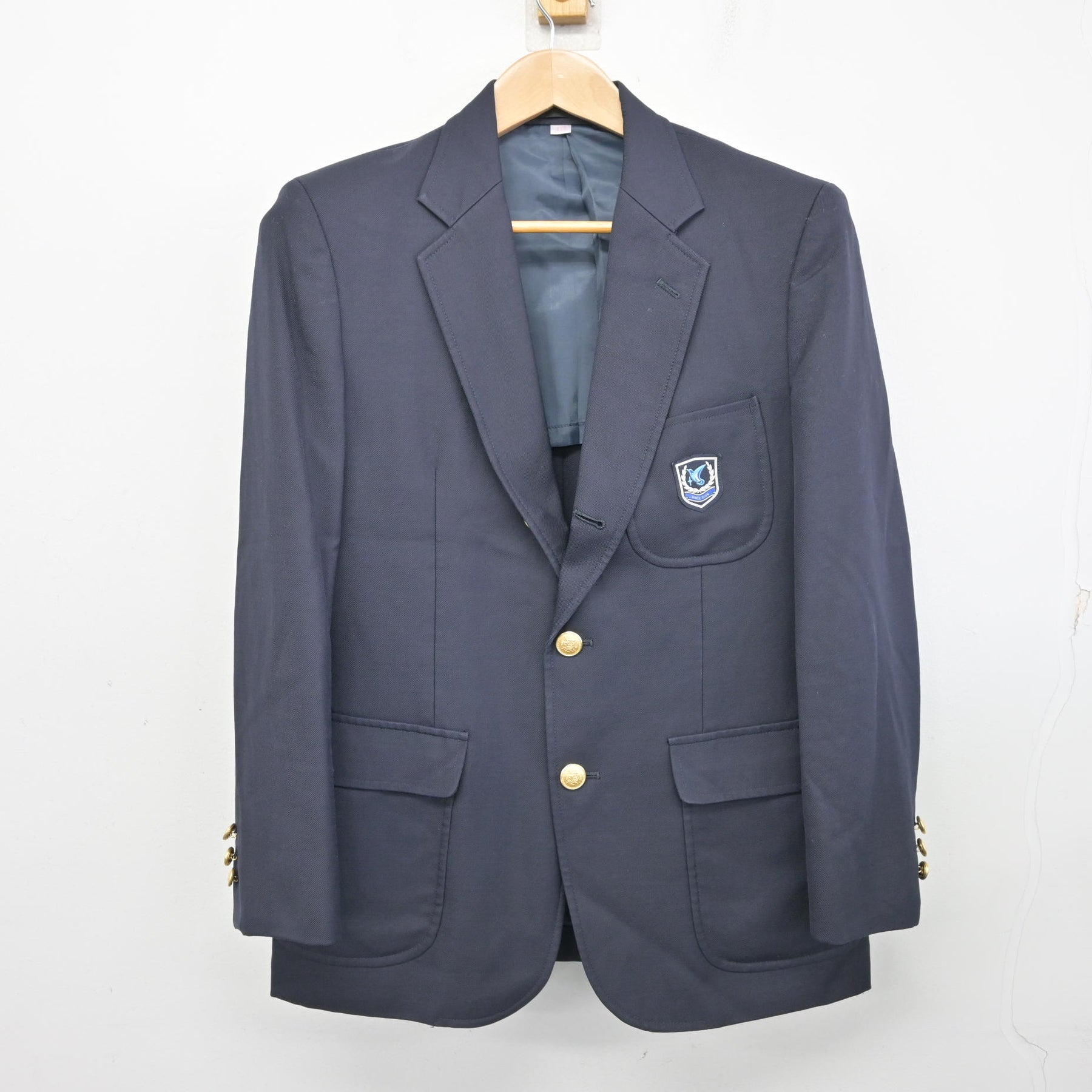 中古】神奈川県 金沢総合高等学校 女子制服 4点 (ブレザー・スカート