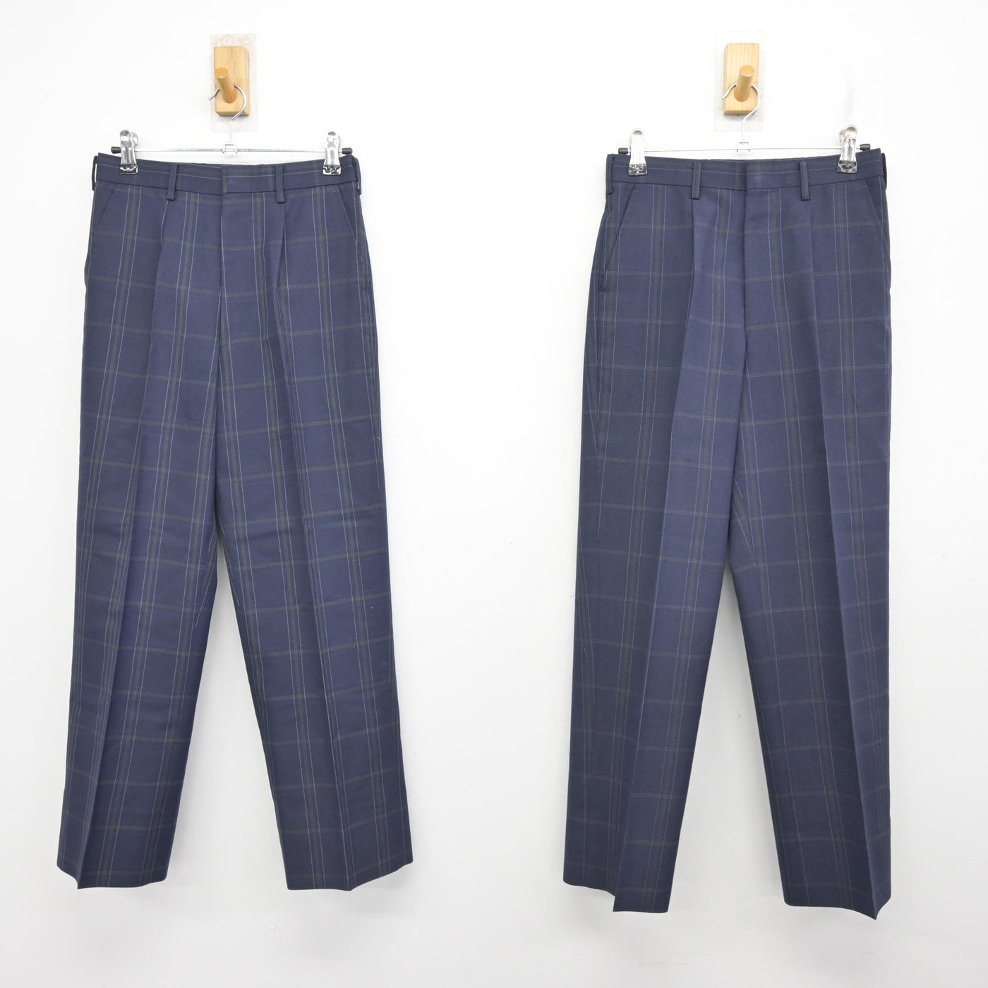 中古】大阪府 淀川中学校 男子制服 3点 (ブレザー・ズボン・ズボン