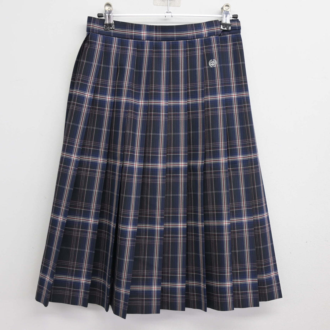 中古】埼玉県 東松山市立北中学校 女子制服 3点 (ブレザー・スカート