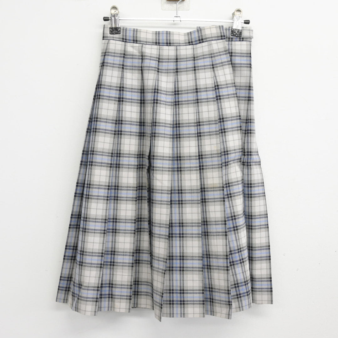 中古】北海道 北海道札幌手稲高等学校 女子制服 3点 (シャツ・スカート