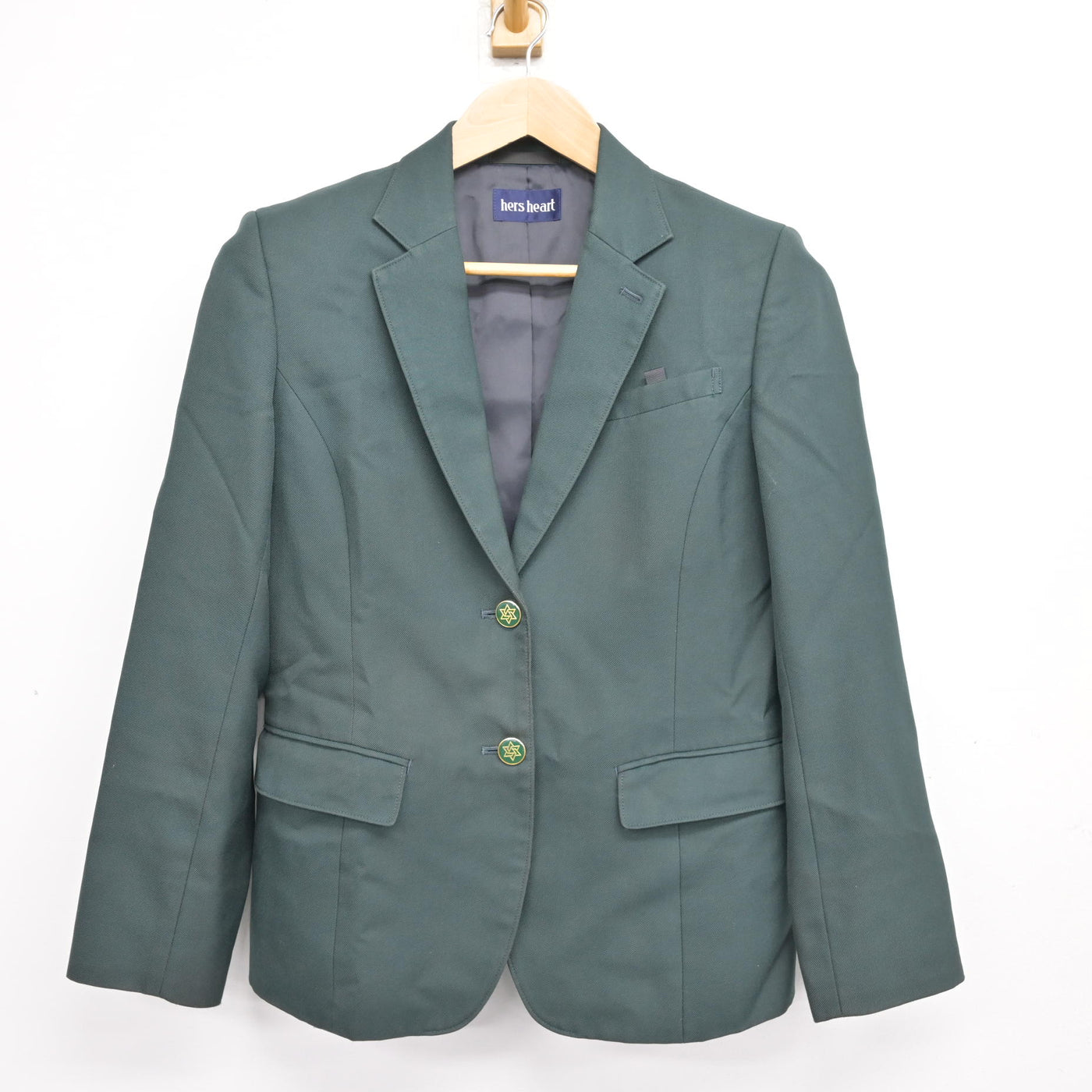 中古】秋田県 御所野学院中学校 女子制服 2点 (ブレザー・スカート