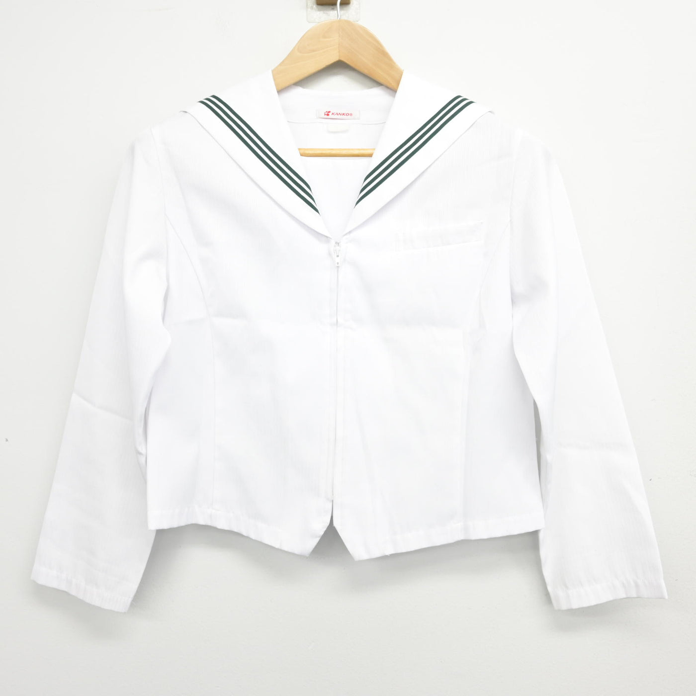 中古】秋田県 御所野学院中学校 女子制服 2点 (セーラー服・スカート 
