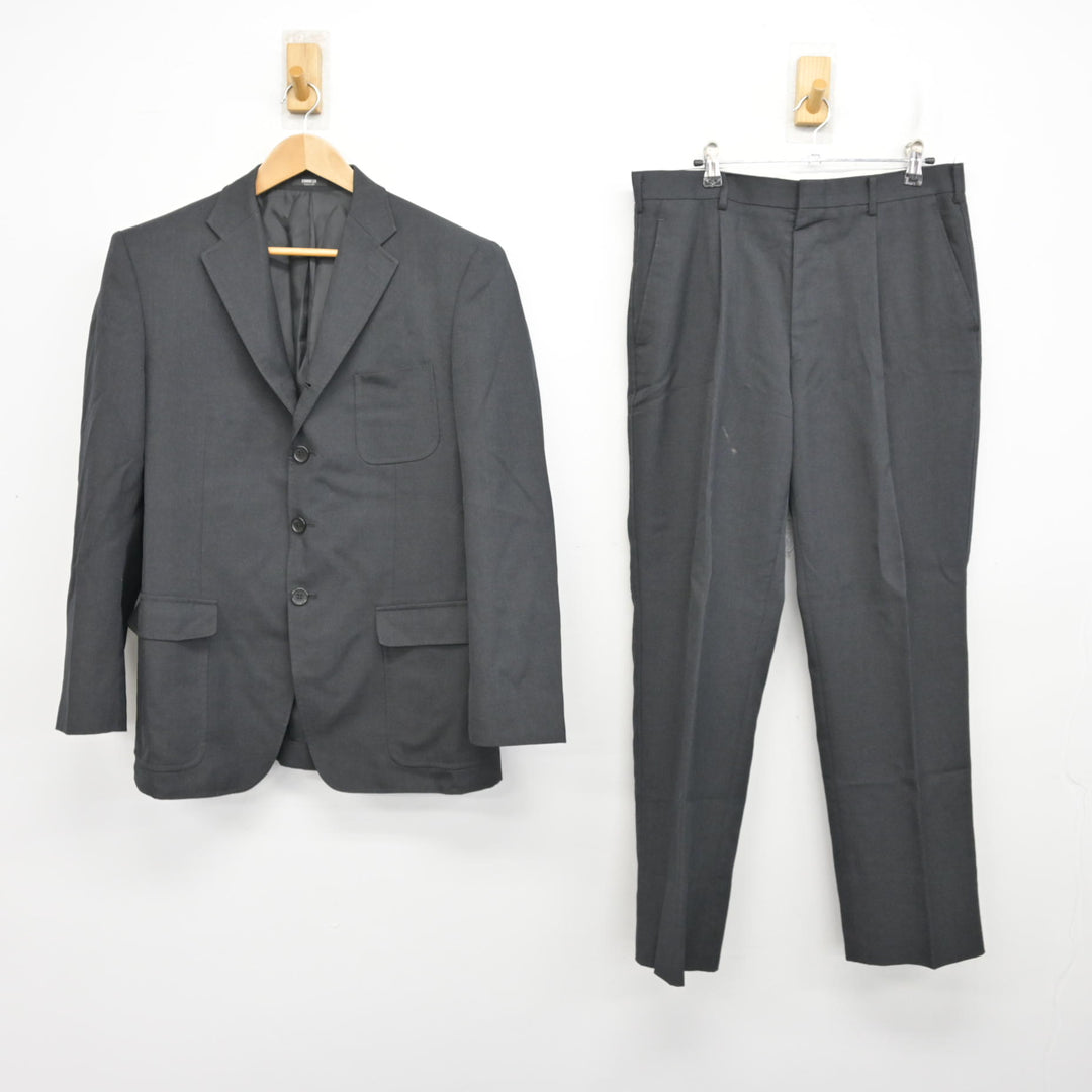 中古】兵庫県 神戸龍谷高等学校 男子制服 2点 (ブレザー・ズボン 
