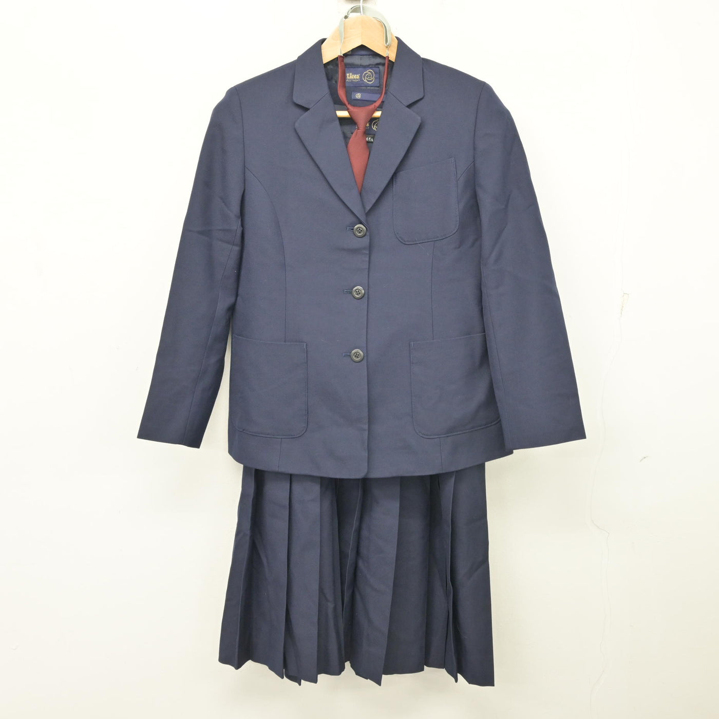 中古】新潟県 五十嵐中学校 女子制服 4点 (ブレザー・ジャンパー